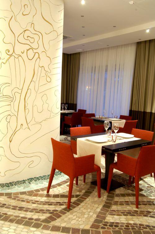 Postumia Hotel Design Oderzo Restoran gambar